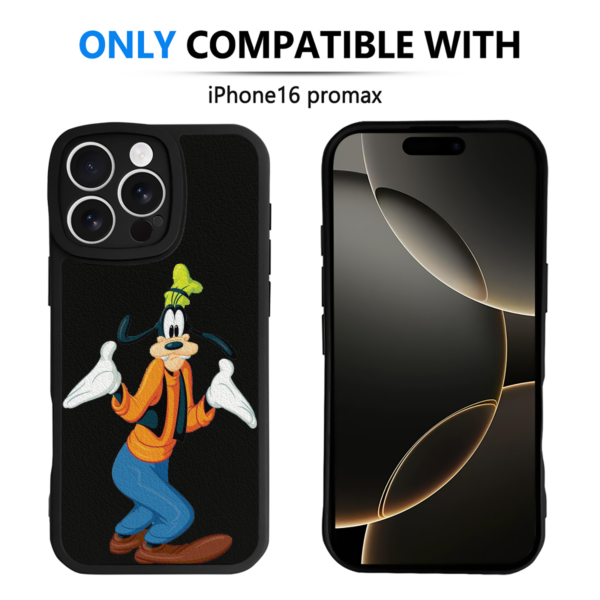 （画像用） ミッキーマウス Mickey Mouse 【iPhone 16シリーズ対応】シリコンスマホケース（レザー調） 材質：シリコン